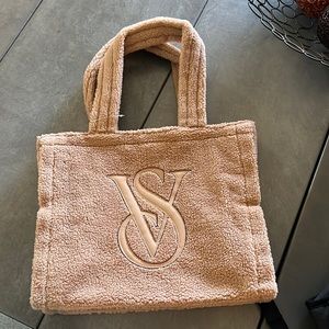 Fuzzy Victoria Secret Tote
